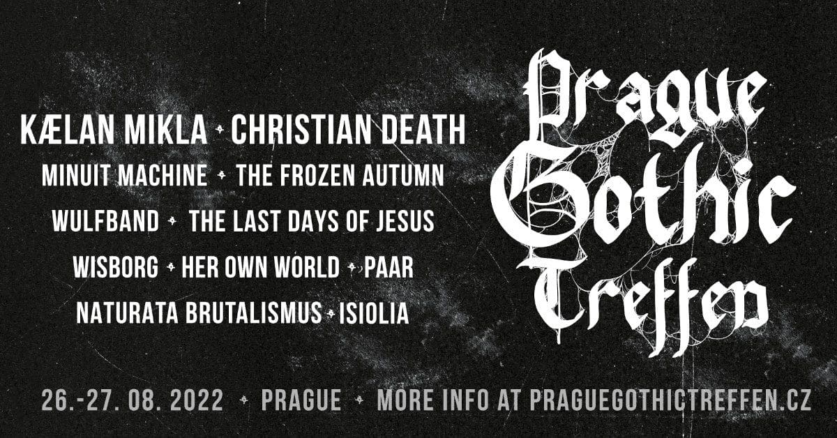 Prague Gothic Treffen Takes Place on August 25th and 26th
